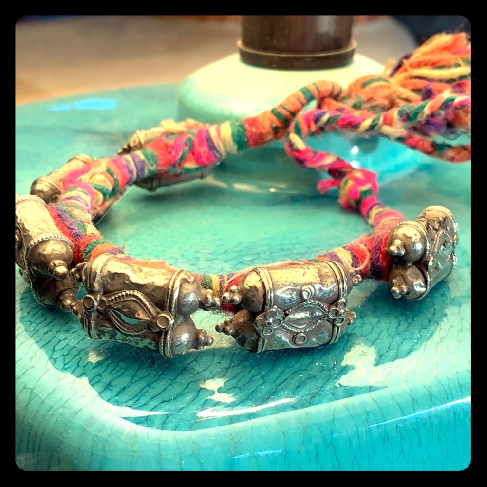 Antique silver bracelet from India
